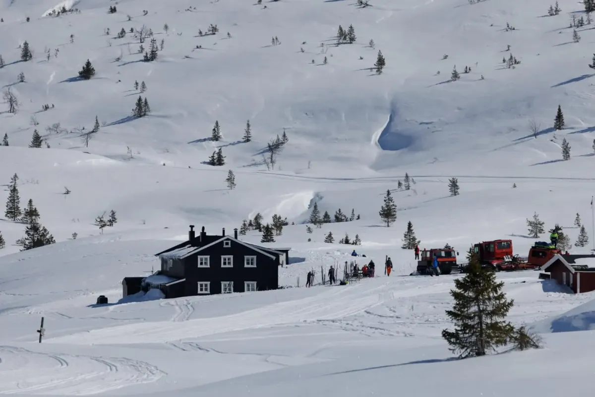 Fin rundtur på Lifjell på påskedagen