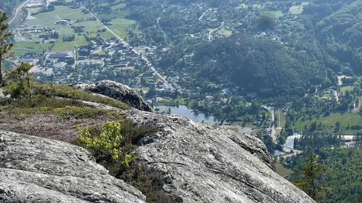 Toppen av Bjørgefjell (875 moh)